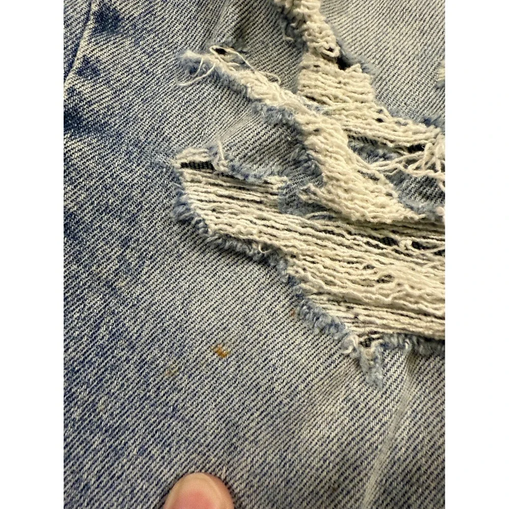 Levi's Men's 511 Slim Fit Light Wash Distressed Cotton Denim Jeans Size 31x32